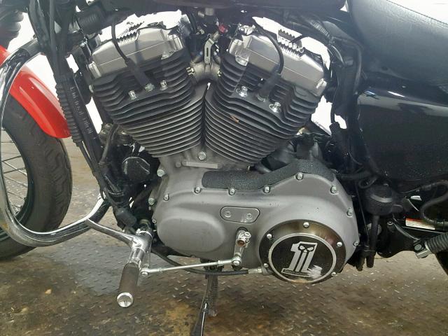 1HD1CZ3407K454907 - 2007 HARLEY-DAVIDSON XL1200 N BLACK photo 6