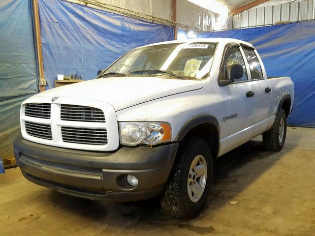 1D7HU18D43J679053 - 2003 DODGE RAM 1500 S WHITE photo 2