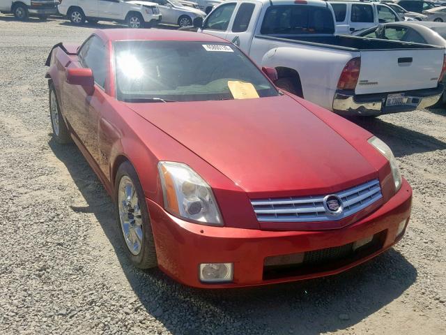 1G6YV34A155600855 - 2005 CADILLAC XLR BURGUNDY photo 1