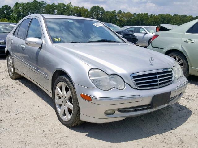 WDBRF40J43F434668 - 2003 MERCEDES-BENZ C 230K SPO SILVER photo 1