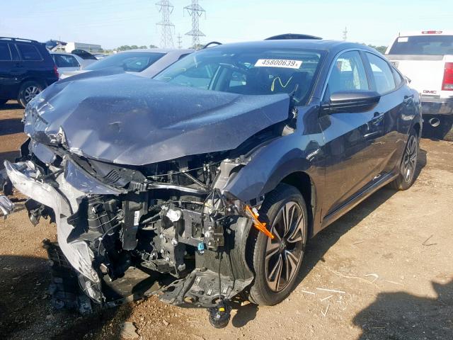 19XFC1F76HE024138 - 2017 HONDA CIVIC EXL 灰色 照片 2