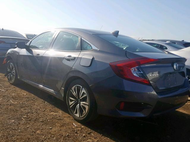 19XFC1F76HE024138 - 2017 HONDA CIVIC EXL 灰色 照片 3