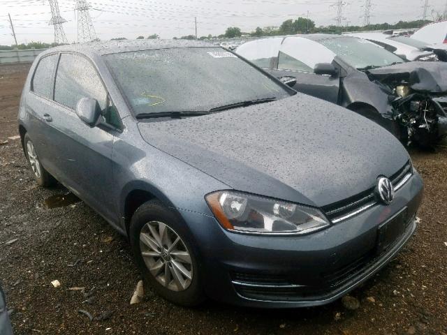 3VW917AU3GM044819 - 2016 VOLKSWAGEN GOLF BASE 灰色 照片 1