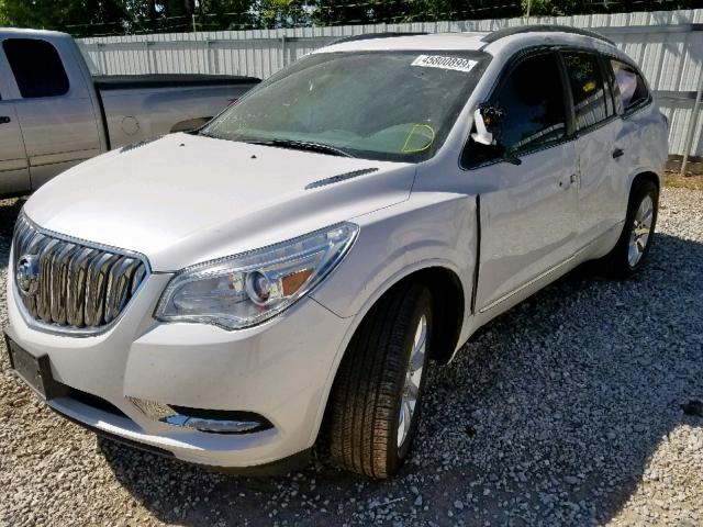 5GAKVCKD3GJ125494 - 2016 BUICK ENCLAVE WHITE photo 2