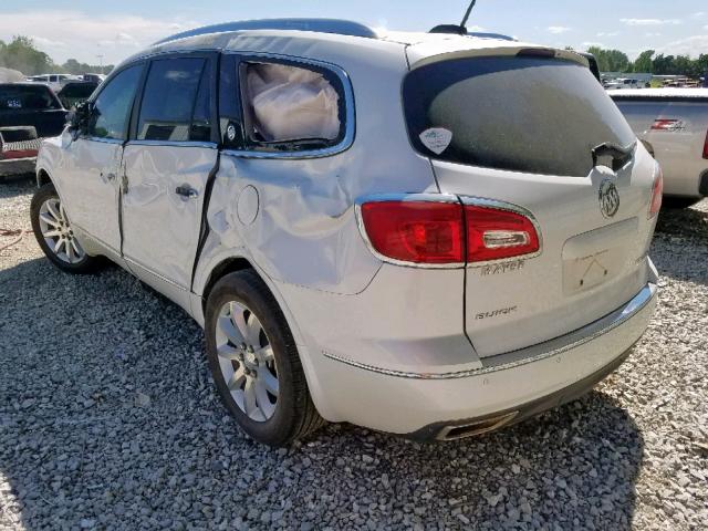 5GAKVCKD3GJ125494 - 2016 BUICK ENCLAVE WHITE photo 3