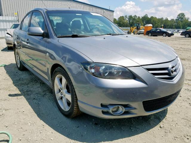 JM1BK323541163917 - 2004 MAZDA 3 S GRAY photo 1