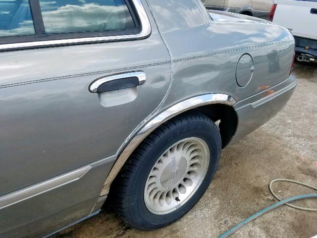 2MEFM75W2YX658418 - 2000 MERCURY GRAND MARQ GRAY photo 9