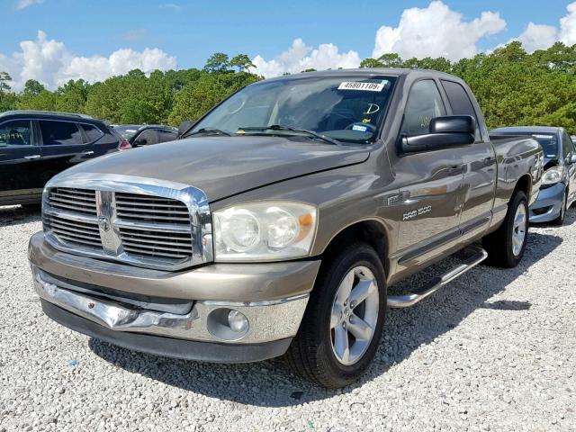 1D7HA18257J570663 - 2007 DODGE RAM 1500 S GOLD photo 2