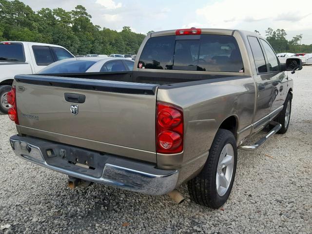 1D7HA18257J570663 - 2007 DODGE RAM 1500 S GOLD photo 4