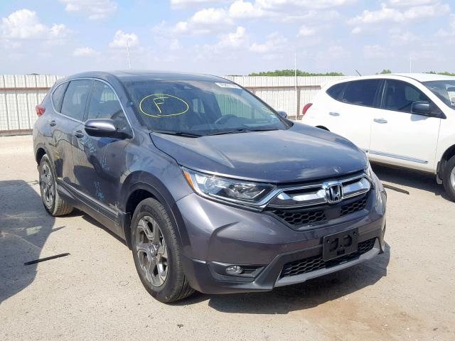 5J6RW1H81KA034977 - 2019 HONDA CR-V EXL GRAY photo 1