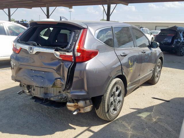 5J6RW1H81KA034977 - 2019 HONDA CR-V EXL GRAY photo 4