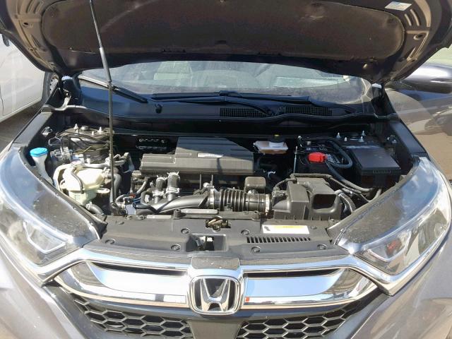 5J6RW1H81KA034977 - 2019 HONDA CR-V EXL GRAY photo 7