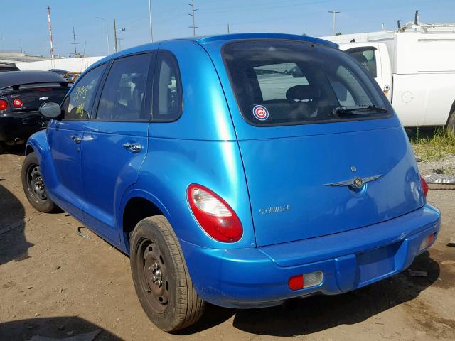 3A8FY48B18T104262 - 2008 CHRYSLER PT CRUISER BLUE photo 3