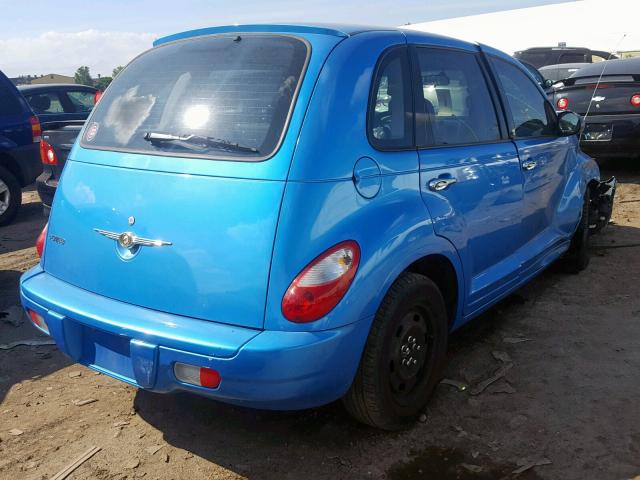 3A8FY48B18T104262 - 2008 CHRYSLER PT CRUISER BLUE photo 4