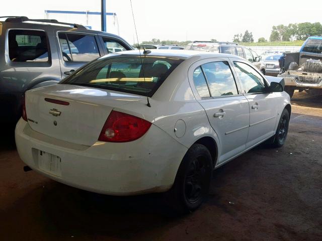 1G1AL58F087152048 - 2008 CHEVROLET COBALT LT WHITE photo 4