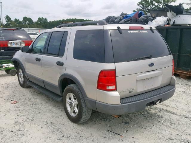 1FMZU73K43UB54866 - 2003 FORD EXPLORER X GRAY photo 3