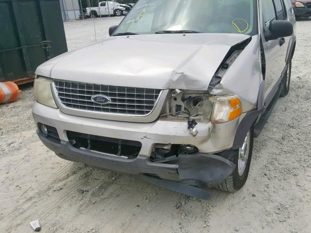 1FMZU73K43UB54866 - 2003 FORD EXPLORER X GRAY photo 9