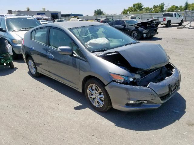 JHMZE2H71BS011049 - 2011 HONDA INSIGHT EX GRAY photo 1