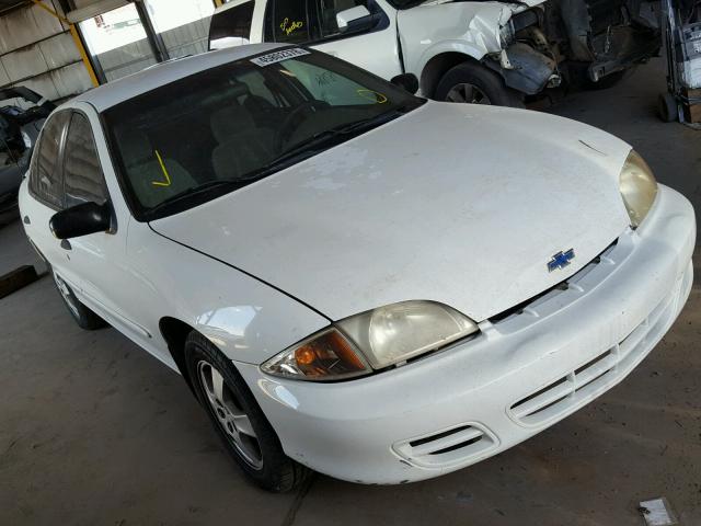 1G1JF52T017181416 - 2001 CHEVROLET CAVALIER L WHITE photo 1