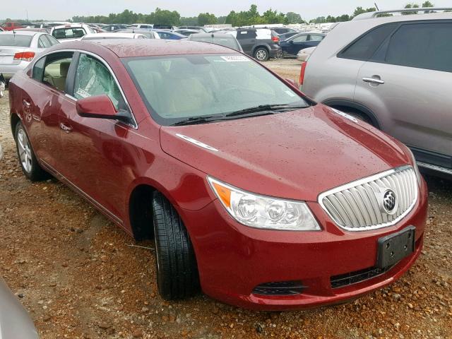 1G4GB5EGXAF251713 - 2010 BUICK LACROSSE C RED photo 1