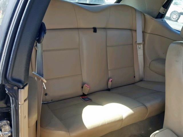 3VWDC21V01M812456 - 2001 VOLKSWAGEN CABRIO GLX შავი ფოტო 6