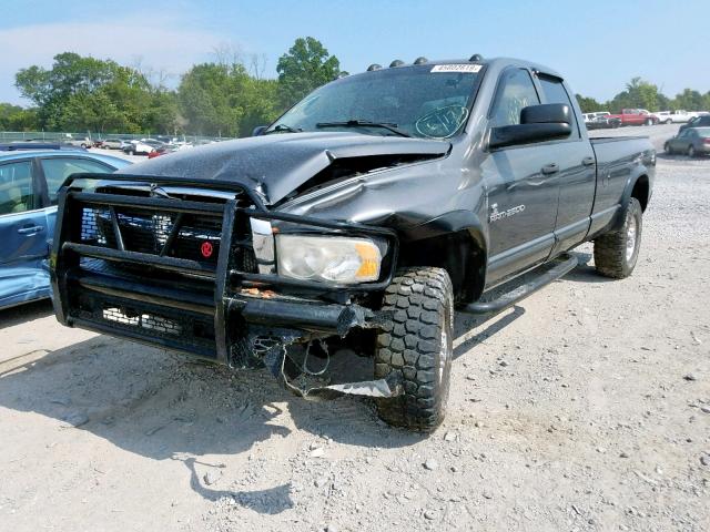 3D7KU28C04G268030 - 2004 DODGE RAM 2500 S GRAY photo 2