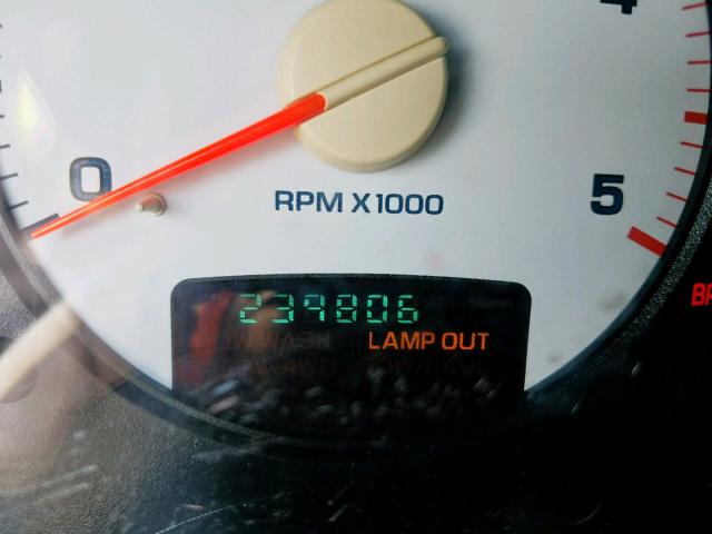 3D7KU28C04G268030 - 2004 DODGE RAM 2500 S Boz foto 8