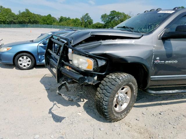 3D7KU28C04G268030 - 2004 DODGE RAM 2500 S GRAY photo 9