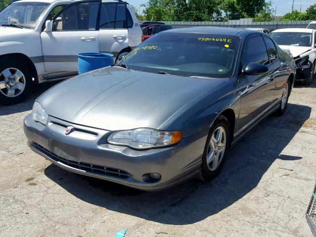 2G1WX12K159148982 - 2005 CHEVROLET MONTE CARL GRAY photo 2