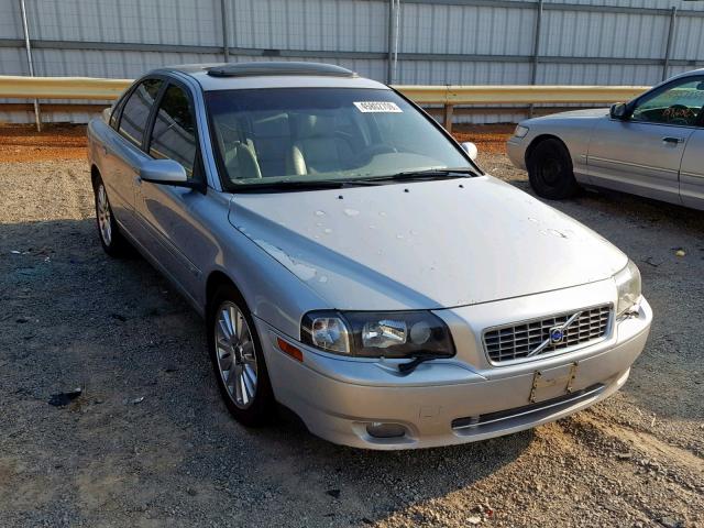 YV1TS91Z541337055 - 2004 VOLVO S80 T6 SILVER photo 1