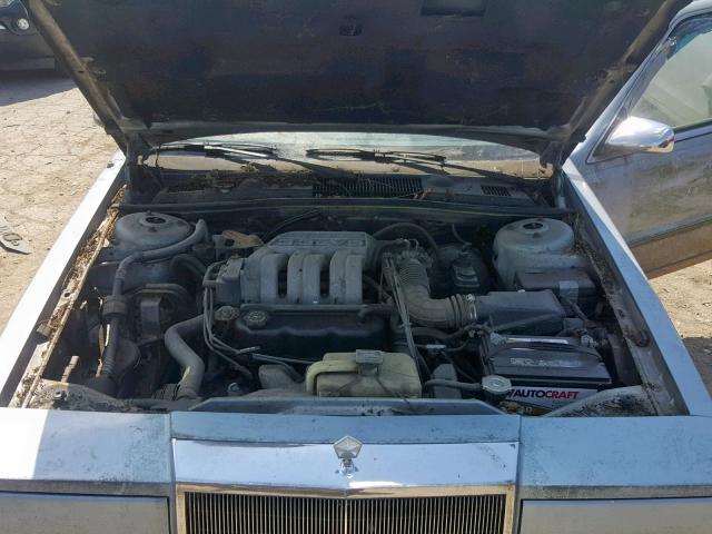 1C3XY66R4MD108141 - 1991 CHRYSLER NEW YORKER BLUE photo 7