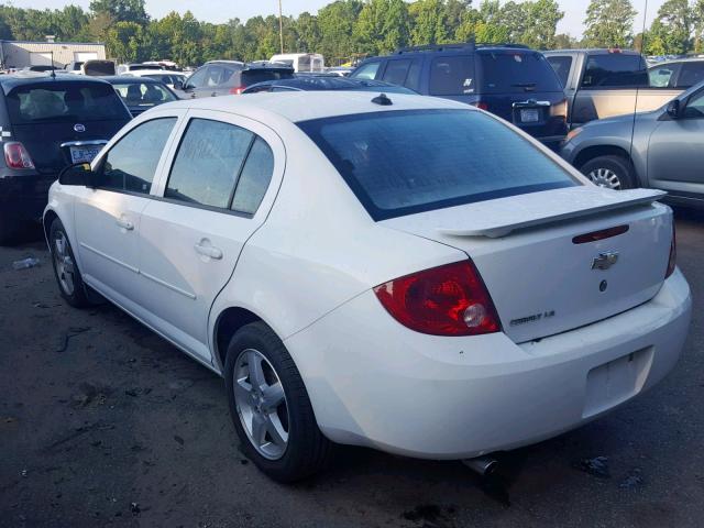 1G1AL52F657510693 - 2005 CHEVROLET COBALT LS WHITE photo 3