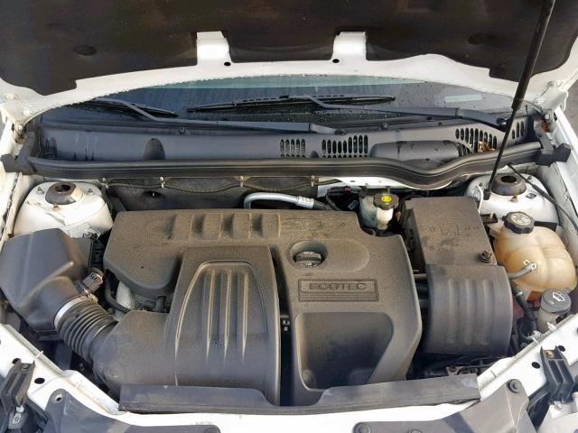 1G1AL52F657510693 - 2005 CHEVROLET COBALT LS WHITE photo 7