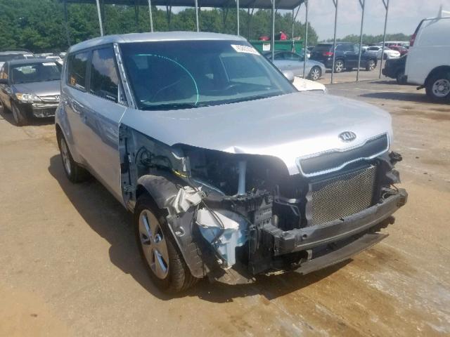 KNDJN2A22E7739760 - 2014 KIA SOUL SILVER photo 1