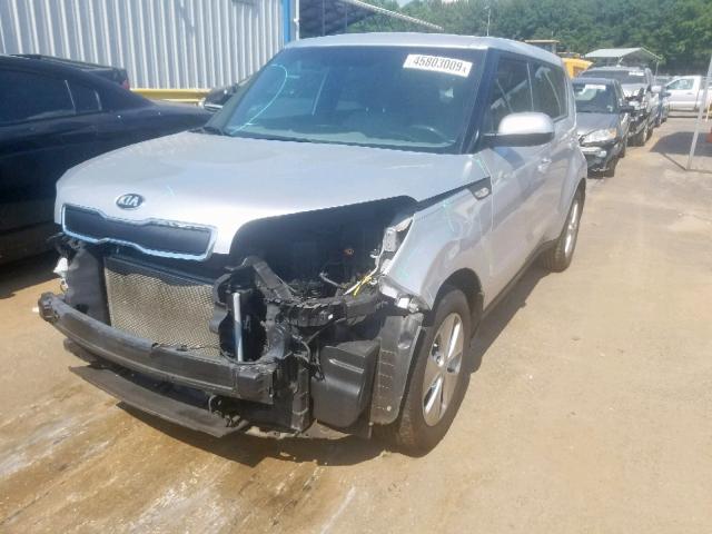 KNDJN2A22E7739760 - 2014 KIA SOUL SILVER photo 2