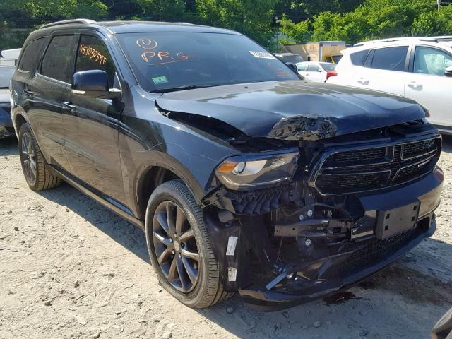 1C4RDJDG2JC210012 - 2018 DODGE DURANGO GT BLACK photo 1