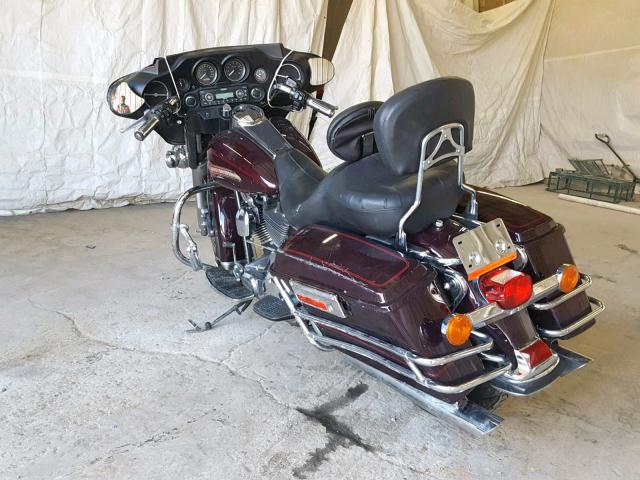 1HD1FFW115Y600894 - 2005 HARLEY-DAVIDSON FLHTCI BURGUNDY photo 3