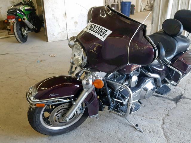 1HD1FFW115Y600894 - 2005 HARLEY-DAVIDSON FLHTCI BURGUNDY photo 9