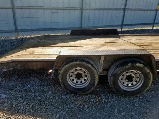 5WUBU1822AF016225 - 2010 UTILITY TRAILER BLACK photo 6