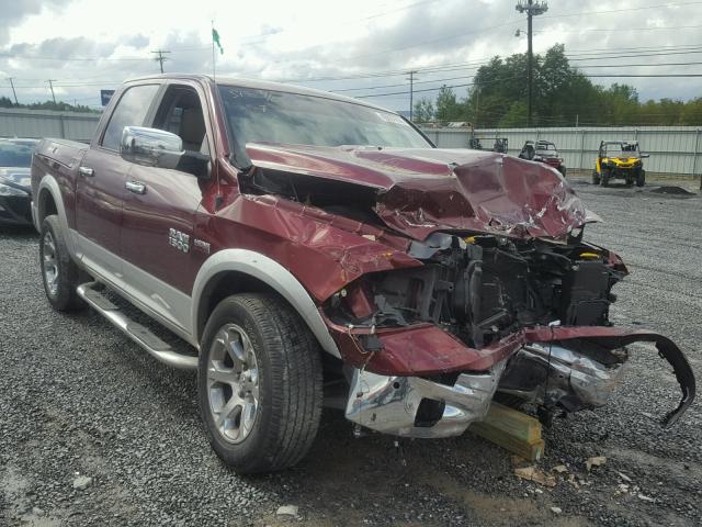 1C6RR6NT4HS622966 - 2017 RAM 1500 LARAM MAROON photo 1