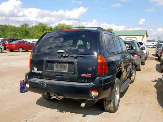 1GKDT13S322139661 - 2002 GMC ENVOY BLACK photo 4