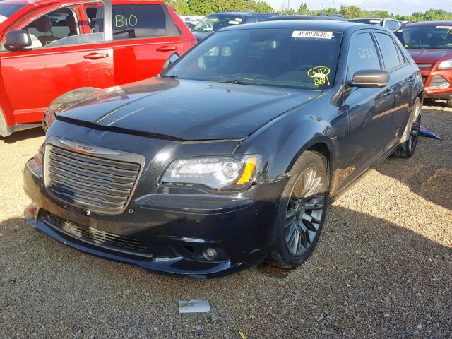 2C3CCADT2DH672629 - 2013 CHRYSLER 300C VARVA BLACK photo 2