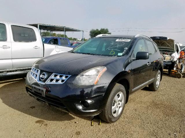 JN8AS5MV6EW716315 - 2014 NISSAN ROGUE SELE BLACK photo 2