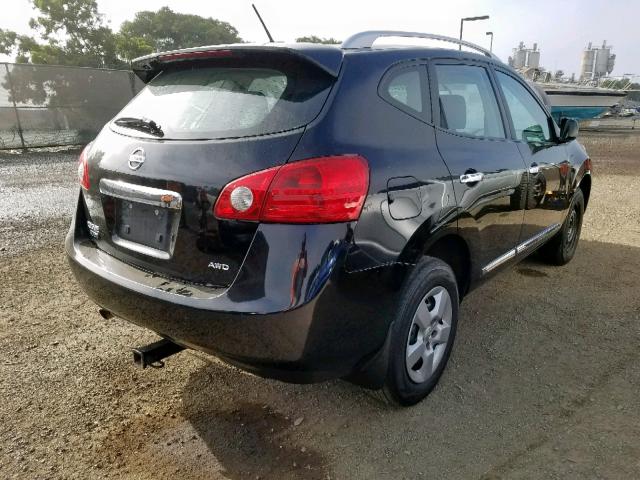 JN8AS5MV6EW716315 - 2014 NISSAN ROGUE SELE BLACK photo 4