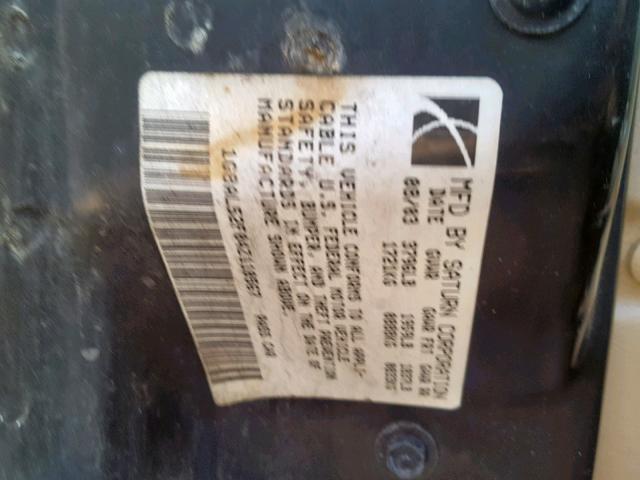 1G8AL52F04Z110567 - 2004 SATURN ION LEVEL BLACK photo 10