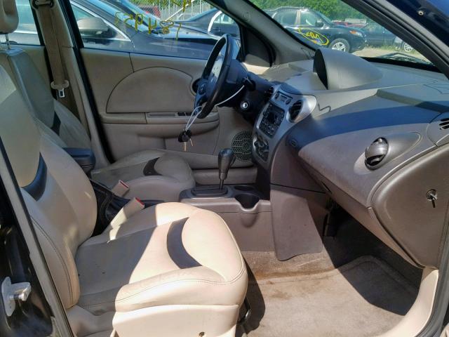 1G8AL52F04Z110567 - 2004 SATURN ION LEVEL BLACK photo 5