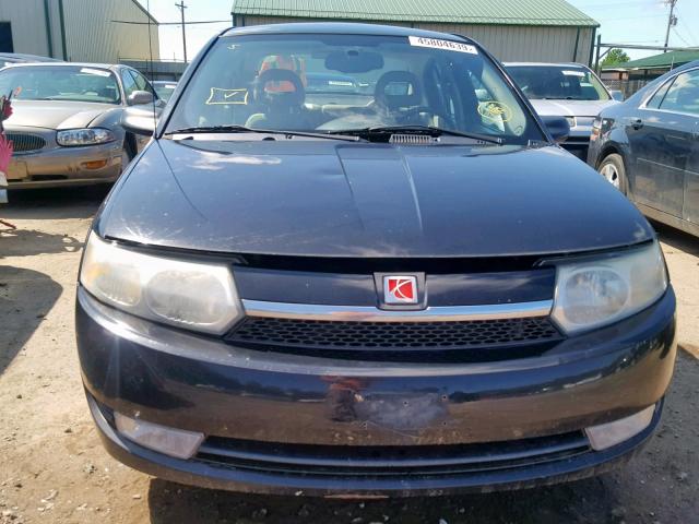 1G8AL52F04Z110567 - 2004 SATURN ION LEVEL BLACK photo 9
