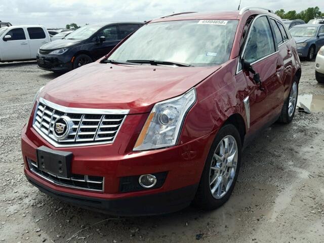 3GYFNCE31ES517642 - 2014 CADILLAC SRX PERFOR RED photo 2