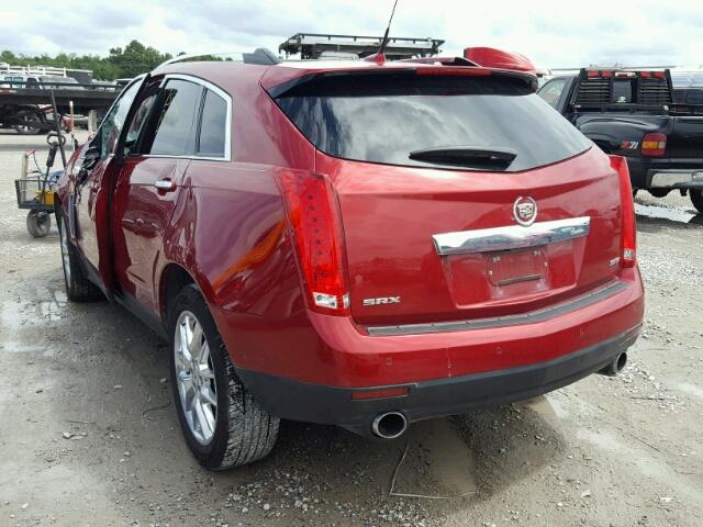 3GYFNCE31ES517642 - 2014 CADILLAC SRX PERFOR RED photo 3