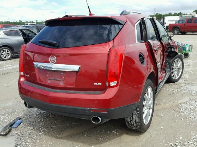 3GYFNCE31ES517642 - 2014 CADILLAC SRX PERFOR RED photo 4
